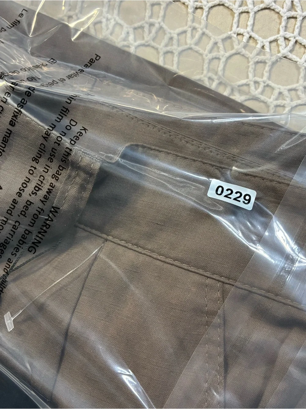 Basler Black Label Womens Linen Lyocell Pants Brown Pleated Dress EU 48 US 18